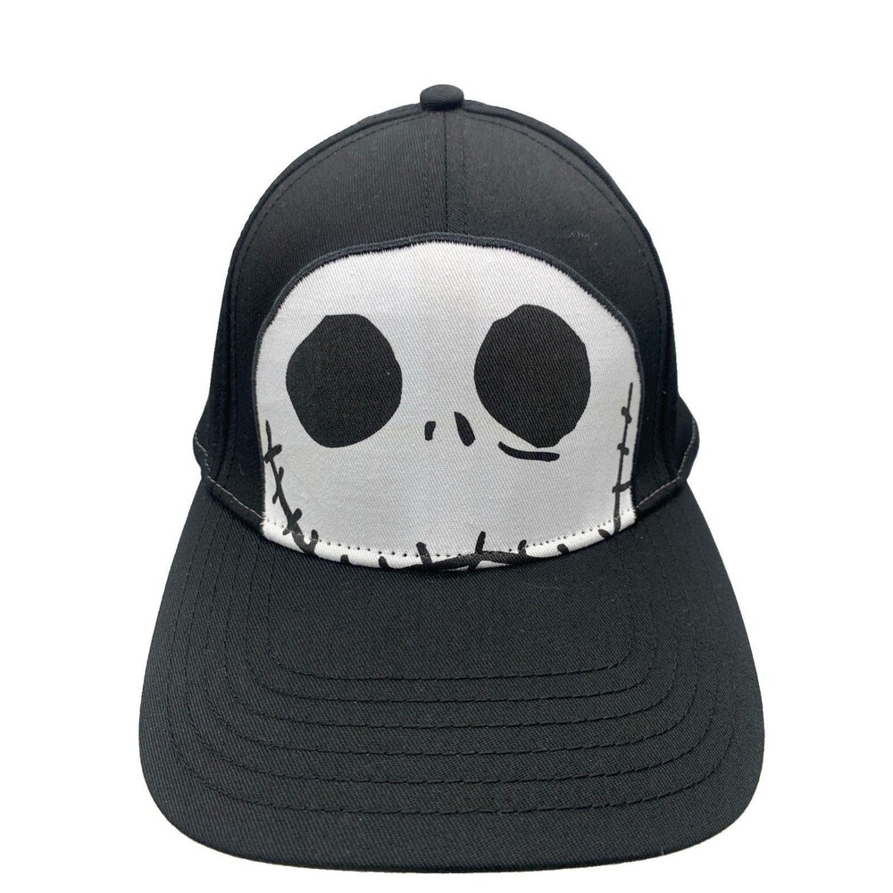 Disney Nightmare Before Christmas Jack Skellington Face Snapback